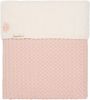 Koeka Oslo baby ledikantdeken teddy 100x150 cm Shadow Pink/Light Shadow Pink online kopen