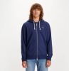 Levi's Nieuwe originele Zip Up Charcoal Heather XX 34584 0000 , Grijs, Heren online kopen