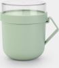 Brabantia Make & Take Soepbeker 0, 6 Liter, Kunststof Jade Green online kopen