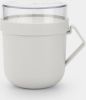 Brabantia Make & Take Soepbeker 0, 6 Liter, Kunststof Light Grey online kopen