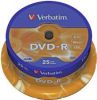 Verbatim DVD recordable DVD R, spindel van 25 stuks online kopen