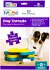 Nina ottosson Dog Tornado Interactive Snack Puzzel Hondenspeelgoed 23.5x18x7 cm Blauw Geel Level 2 online kopen