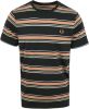 Fred Perry T shirt M5607 Strepen Donkergroen online kopen