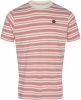 Anerkjendt T shirt Akrod Strepen , Roze, Heren online kopen