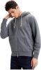 Levi's Nieuwe originele Zip Up Charcoal Heather XX 34584 0000 , Grijs, Heren online kopen