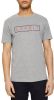 ESPRIT Men Casual T shirt met logo medium grey online kopen