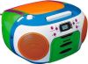 Lenco Draagbare Fm Radio Cd/cassette Speler Kids Scd 971 Multi Kleuren online kopen