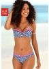 S.Oliver RED LABEL Beachwear Bandeau bikinitop Jill met patroonmix online kopen
