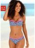 S.Oliver RED LABEL Beachwear Bandeau bikinitop Jill met patroonmix online kopen