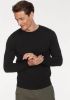 Tom Tailor Regular Fit Sweatshirt ronde halszwart, Effen online kopen