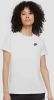 Nike Sportswear Club T shirt voor dames Wit online kopen