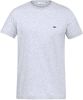 Lacoste Heren T shirt met ronde hals en pima katoenjersey , Grijs, Heren online kopen