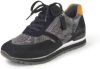 Gabor Sneakers van geitensuèdeleer met kalfsleer Comfort zwart online kopen