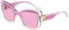 Dolce & Gabbana Step Injection Sunglasses , Roze, Dames online kopen