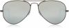 Ray-Ban Aviator flashlenzen gepolariseerde zonnebril Ray Ban, Grijs, Dames online kopen