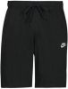 Nike Club Jsy Short Heren Korte Broeken Black 100% Katoen online kopen