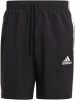 Adidas AEROREADY Essentials Chelsea 3 Stripes Short Black/White Heren online kopen