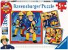 SpellenRijk Ravensburger Puzzels 3x49 Stukjes Onze Held Sam De Brandweerman online kopen