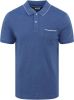 Brax Modern Fit Polo shirt Korte mouw blauw online kopen