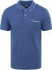 Brax Modern Fit Polo shirt Korte mouw blauw online kopen