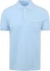 Brax Modern Fit Polo shirt Korte mouw lichtblauw online kopen