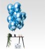 Yourstockshop Wefiesta Ballonnenset 30 Cm Chroom/blauw 100 delig online kopen