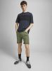 JACK & JONES PANTS STUDIO slim fit jeans short JPSTRICK JJICON deep lichen green online kopen