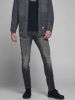 JACK & JONES JEANS INTELLIGENCE slim fit jeans JJIGLENN JJFOX met biologisch katoen zwart online kopen