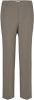Mos Mosh cropped straight fit broek Bai Leia van gerecycled polyester taupe online kopen
