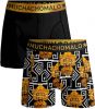 Muchachomalo boxershort Mayans set van 3 goud/zwart online kopen