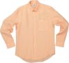 Nn07 No Nationality Arne overhemd oranje BD 5706 , Oranje, Heren online kopen