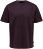 Only & Sons T shirts , Bruin, Heren online kopen