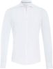 Pure Functional Slim Fit Jersey shirt wit, Effen online kopen