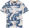 Scotch & Soda Printed graphic t shirt a cream & blue print online kopen