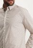 State of Art casual overhemd beige geprint katoen wijde fit online kopen