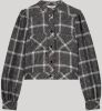 Summum Woman geruite jas zwart/wit online kopen