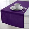 Tafelloper 50x150 cm 100% coton tissé teint Deep purple online kopen
