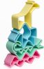 D&#xEB;na d&#xEB, na 4 delige Speelgoedset Pastel dieren silicone online kopen