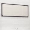 VidaXL Badkamerspiegel 80x1, 5x37 cm spaanplaat hoogglans grijs online kopen