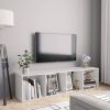 VidaXL Boekenkast/tv meubel 143x30x36 cm hoogglans wit online kopen