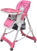 VidaXL Kinderstoel Deluxe in hoogte verstelbaar roze online kopen