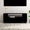 VidaXL Tv meubel 120x35x43 cm bewerkt hout zwart online kopen