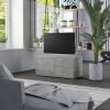 VidaXL Tv meubel 80x34x36 Cm Spaanplaat Betongrijs online kopen