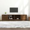 VidaXL Tv meubelen 2 st 80x35x36, 5 cm bewerkt hout bruineikenkleurig online kopen