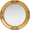 VidaXL Wandspiegel barok stijl 50 cm goudkleurig online kopen