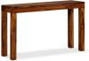 VidaXL Console tafel 120x35x75 cm massief sheesham hout online kopen