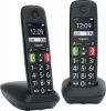 Gigaset E290 draadloze telefoon, grote toetsen, met extra handset, zwart online kopen
