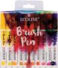 Talens Ecoline Brush pen, etui met 20 stuks in geassorteerde kleuren online kopen