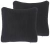 Beliani Gudari Sierkussen zwart polyester online kopen