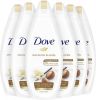 Dove Purely Pampering Sheabutter & Vanille Hydraterende douchecrème 6 x 250 ml voordeelverpakking online kopen
